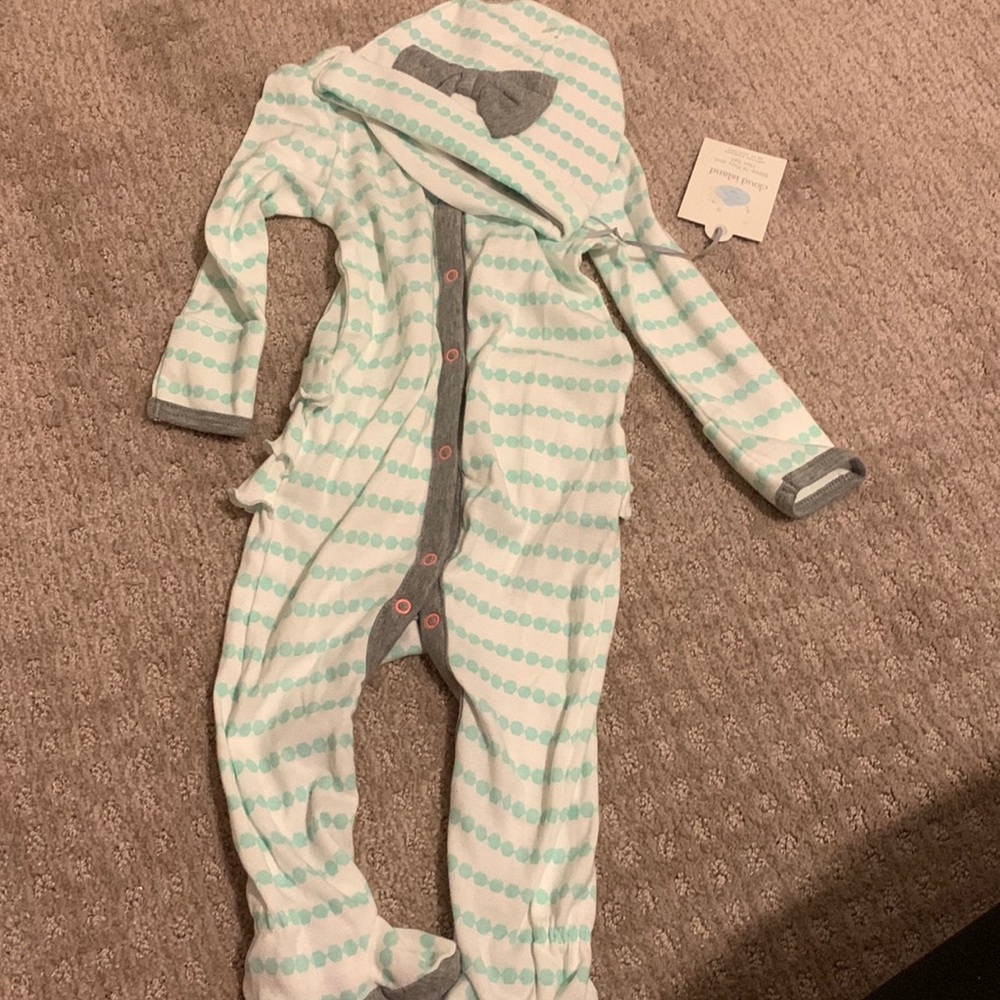 Pajamas with matching hat